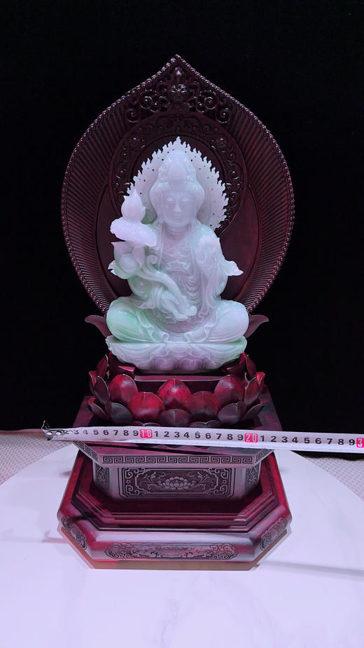 620441翡翠摆件【观音】 商品图1