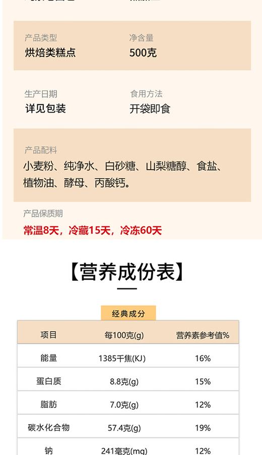 福慧林 纯素酵素老面包 纯花生油 无蛋奶 手工制作老面包 不含五辛 佛家寺院早点 商品图8