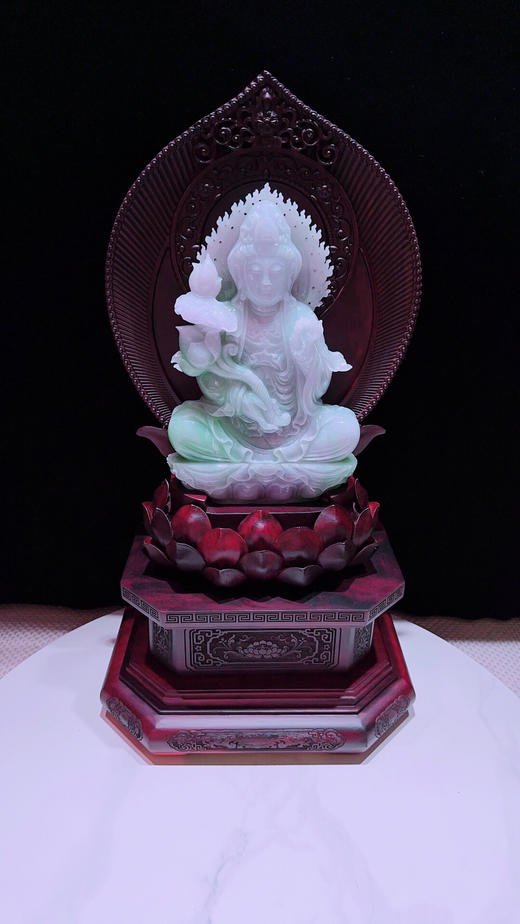 620441翡翠摆件【观音】 商品图5