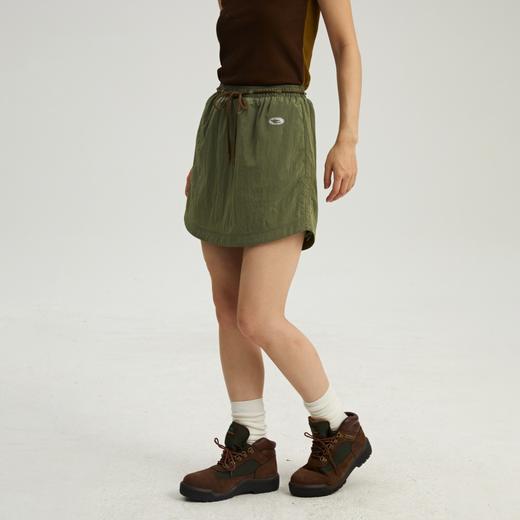 oneup金属抽绳短裙 商品图0