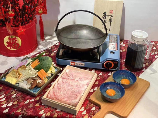 黑毛和牛卷——木质礼盒装，寿喜烧火锅标配 商品图4