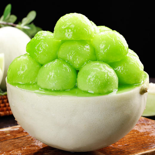 【冰淇淋甜瓜，清甜如蜜~】冰淇淋玉菇甜瓜 新鲜香瓜蜜瓜 当季水果 汁水充沛 清甜多汁 瓜香怡人-QQ 商品图3