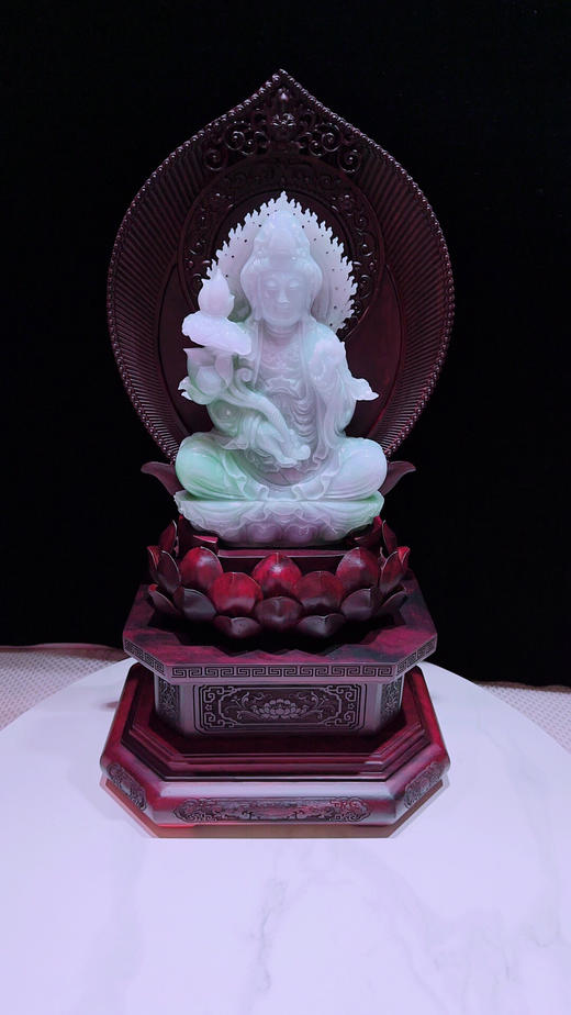 620441翡翠摆件【观音】 商品图3