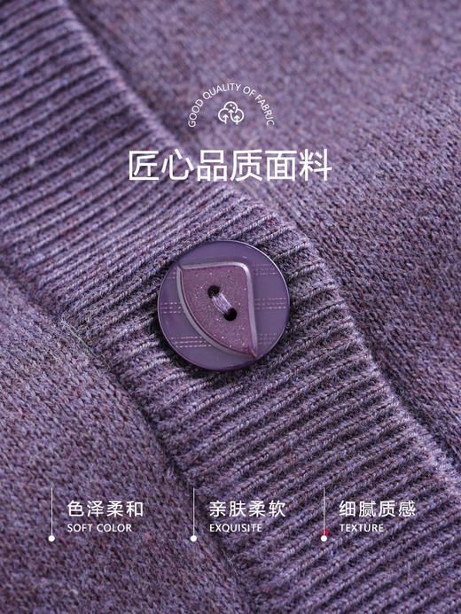 【中老年新款针织衫】开衫大码妈妈装 秋季毛衣外套 老人奶奶宽松上衣女  商品图1