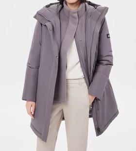 法国AIGLE女厚重羽绒烟熏紫AQ712