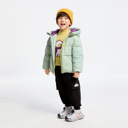 男童复合绒软壳裤冬季新款安奈儿童装实体店同款XB446837 商品图5