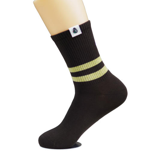 女【2双装 6双6折】丨女士中长筒棉袜超柔棉布标袜子四季休闲袜女袜子【2422103】 商品图4