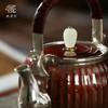 鹤鼎堂银壶于飞系列棠棣急须镜面（铜包银）（缺货） 商品缩略图1