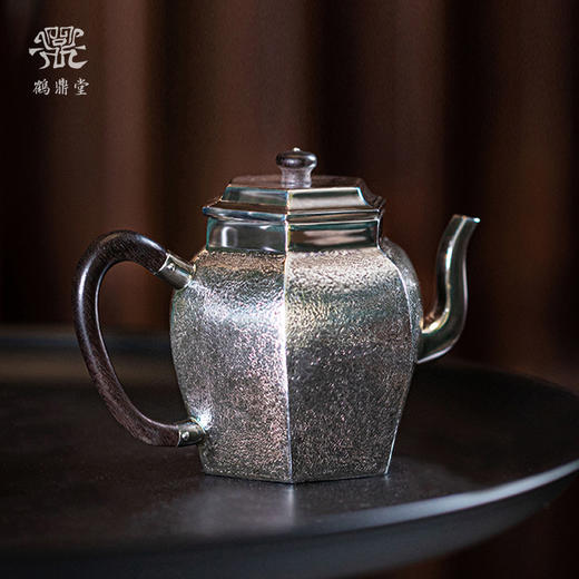 鹤鼎堂银壶于野系列朝隮急须（缺货） 商品图0