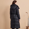 EITIE爱特爱冬季新款连帽百搭纯色女中长款羽绒服7611318 商品缩略图10