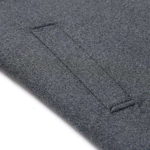 【可拆卸羽绒内胆】【绵羊毛】【新款DXS】大依优型大码中长款翻领羊毛呢大衣外套商务夹克男宽松加肥加大码上衣胖子正装休闲 商品图7