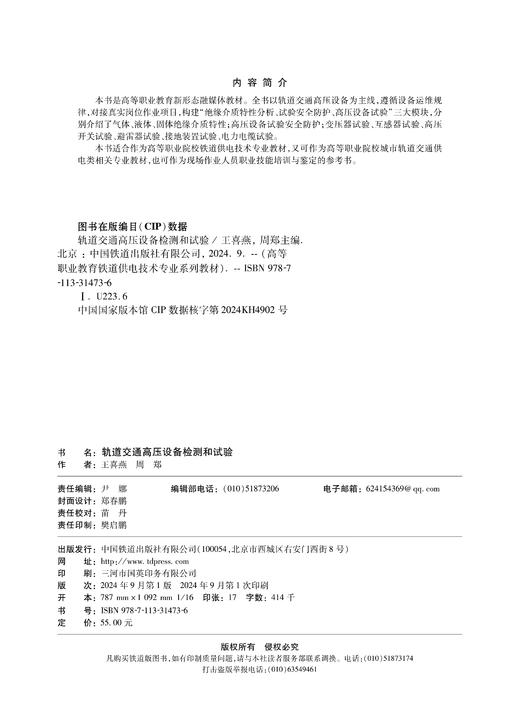 31473-6  轨道交通高压设备检测和试验 商品图1