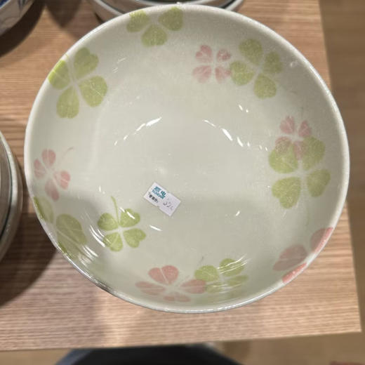 日本进口美浓烧陶瓷面碗家用餐具创意可爱兔子单个蒸蛋羹碗美浓烧多用碗16*6.8cm 商品图1