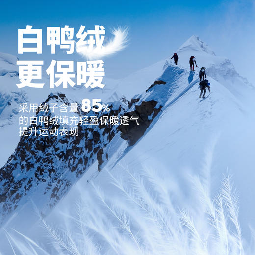 蜂锐灵动羽绒马甲成人 青少年 商品图1