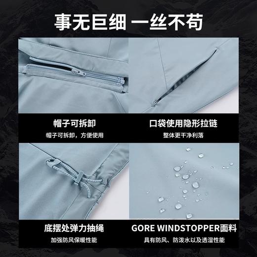 【海信嘉年华】BLACKYAK布来亚克男士户外运动WINDSTOPPER防风夹克1JK99-FNM303 商品图4