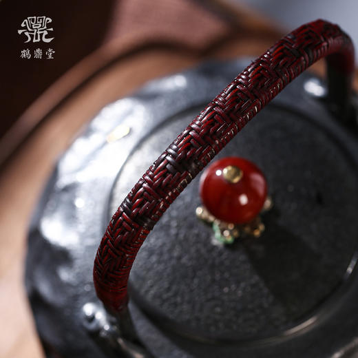 鹤鼎堂银壶于野系列天作汤沸石纹肌理（黑色）（缺货） 商品图4