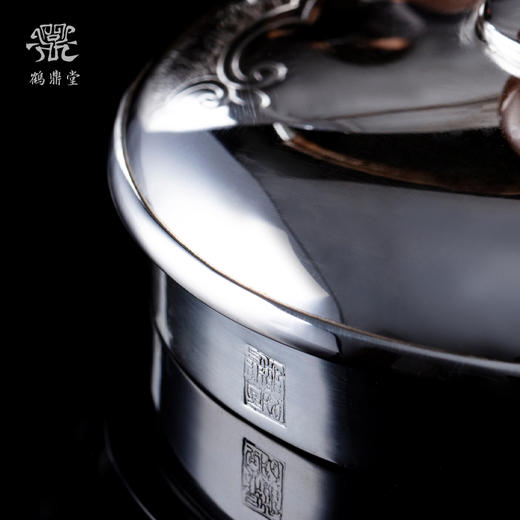 鹤鼎堂银壶于野系列维清汤沸（银色）（缺货） 商品图4
