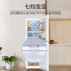 海尔（Haier）218升云柔米系列三门多门节能省电小户型迷你电冰箱家用白色宿舍租房中门软冷冻 商品缩略图5