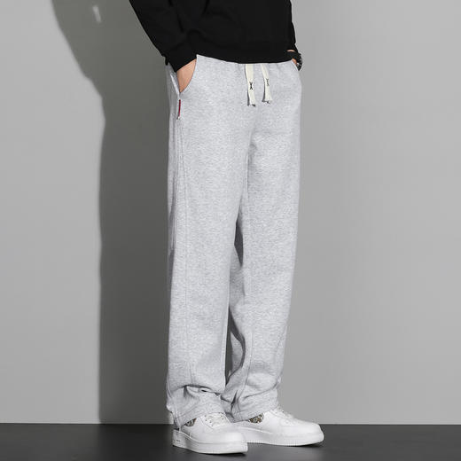 【新款DQ】大依优型大码直筒休闲长裤男舒适休闲简约百搭加肥加大男装潮款 商品图1