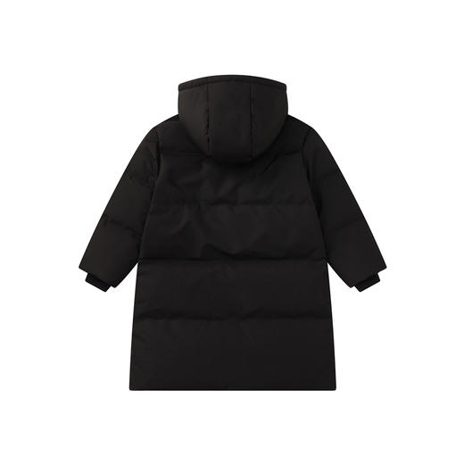 笛莎Deesha女童羽绒服2024冬季新款连帽中长款羽绒服 商品图1