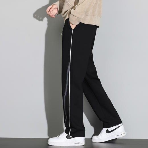 【Q】【新款DQ】大依优型大码直筒休闲长裤男舒适休闲简约百搭加肥加大男装潮款 商品图4