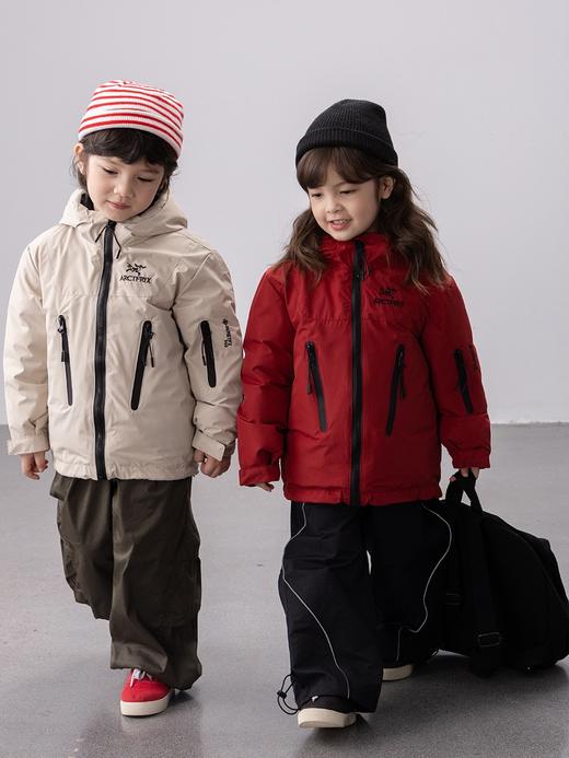 【YW】无忧购儿童户外保暖百搭冲锋衣羽绒服外套F67（截单后7天发货)25年清仓捡漏 商品图2