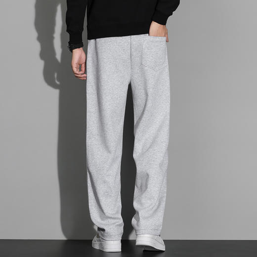 【新款DQ】大依优型大码直筒休闲长裤男舒适休闲简约百搭加肥加大男装潮款 商品图3