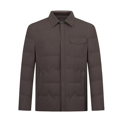 【鹅绒】柒牌男装翻领尼克服秋冬新品可拆卸内胆男士商务休闲外套	127J70190 商品图4