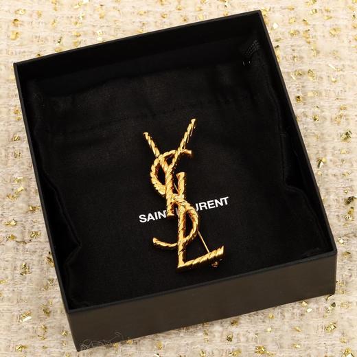 圣罗兰*logo胸针（XTY） 商品图5