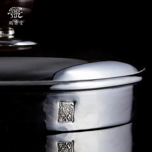 鹤鼎堂银壶于野系列月出汤沸（银色）（缺货） 商品图2