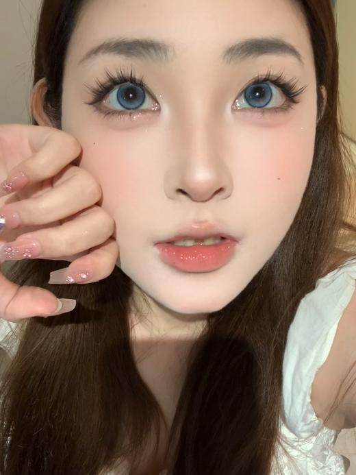 kikicon 月抛 陌蓝秋水 直径14.5mm 着色14.1mm 商品图3