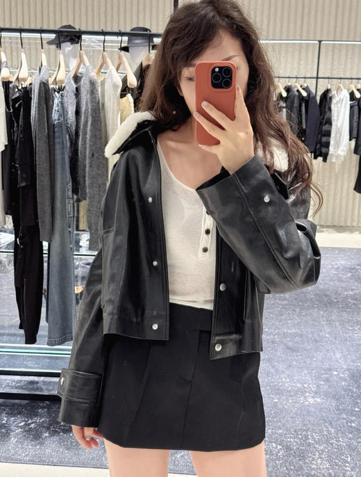 922-1 极限亏清 无退换‼️圆正百分百 MC 钟楚曦 皮衣 商品图2