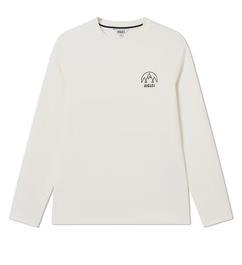 法国AIGLE女长袖T恤粉白色AO092 商品图0