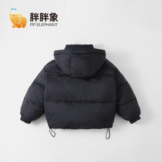 【团购】胖胖象90白鸭绒连帽羽绒面包服外套K08 面料：100%锦纶，里料：100%聚酯纤维，胆料：100%聚酯纤维，填充物：白鸭绒 商品图4