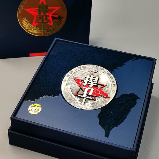 【限时上架】“捍卫统一”彩色纪念章（60mm） 商品图4