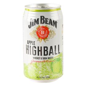 金宾嗨棒波本威士忌配制酒（苹果味）350ml/罐