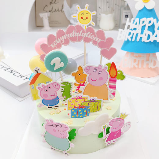 小猪佩奇蛋糕 商品图0