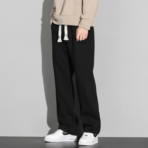 【新款DQ】大依优型大码直筒休闲长裤男舒适休闲简约百搭加肥加大男装潮款 商品图7