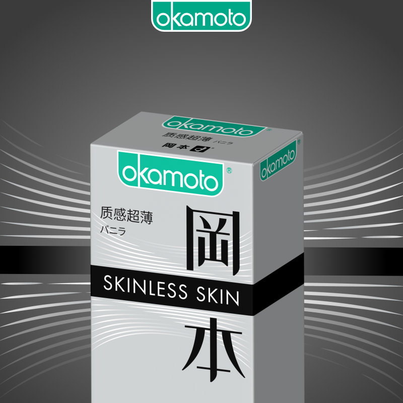 冈本OKAMOTO质感超薄SKIN肤感系列10片