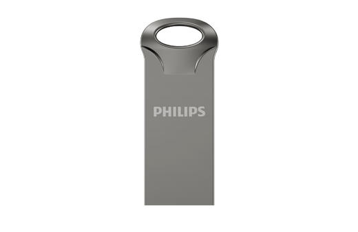 【PHILIPS，全锌速传，质感出众~】飞利浦U盘 21UA 64G高速 32G婚庆礼品优盘 8g钥匙环16G 全金属 高速U盘-QQ 商品图5
