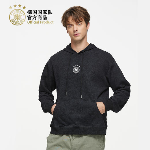 【官方正版】德国国家队 | 胶印队徽字母印花工艺运动休闲卫衣 商品图2