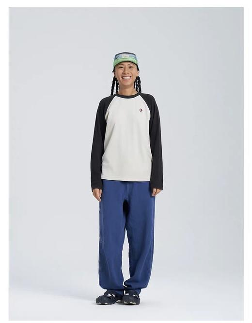 素R安高若纯元。最新拼色长袖T恤 商品图12