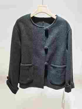 2F诗言志大衣D8166