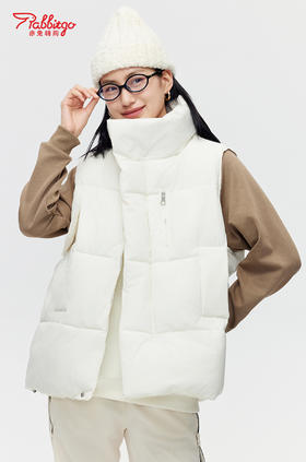 秋冬2024新款马甲女立领棉服加厚坎肩背心保暖马夹外套潮