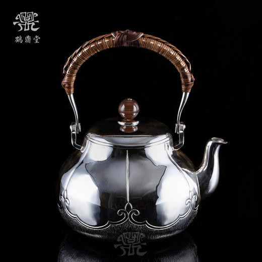 鹤鼎堂银壶于野系列维清汤沸（银色）（缺货） 商品图0