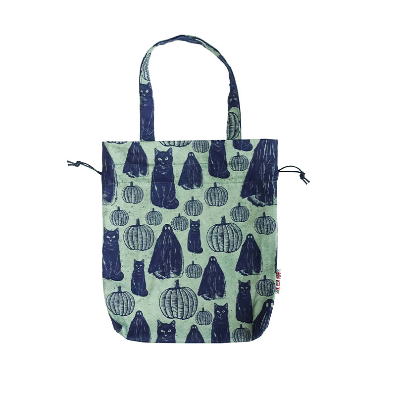 HUJI祤集Dilly手提袋插画万圣节