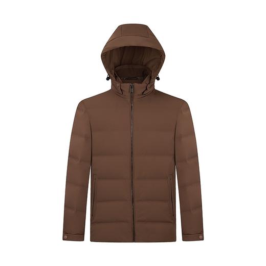 【白鸭绒】柒牌可卸连帽羽绒服男冬季新品时尚休闲舒适保暖厚外套	127E71710 商品图4