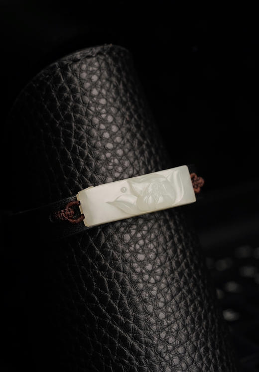 和田玉｜创新皮手绳 商品图0