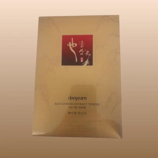 独也红参珍萃嫩颜面膜25ml*10片 商品图3
