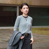 【半价款绞花羊绒开衫】羊绒世家秋冬新品女士100%山羊绒针织开衫外套 商品缩略图0